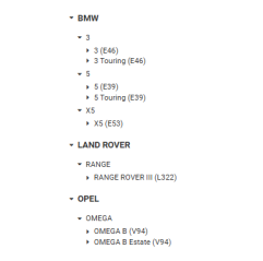 Filtru combustibil BMW/Land Rover/Opel 13327785350,93171658 - 3