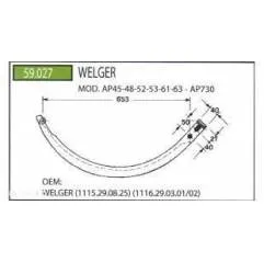 AC PRESA BALOTI WELGER AP 45 1115290825,59.027.01,59027 AGV - 1