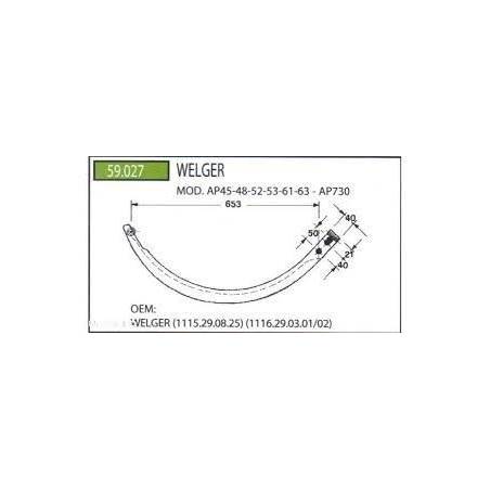 AC PRESA BALOTI WELGER AP 45 1115290825,59.027.01,59027 AGV - 1