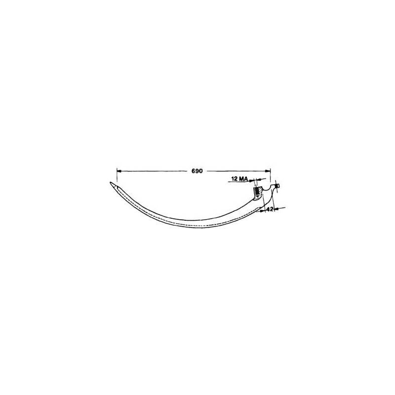 AC PRESA BALOTI JOHN DEERE 59.033-G 59033G DC14818 AGV - 1