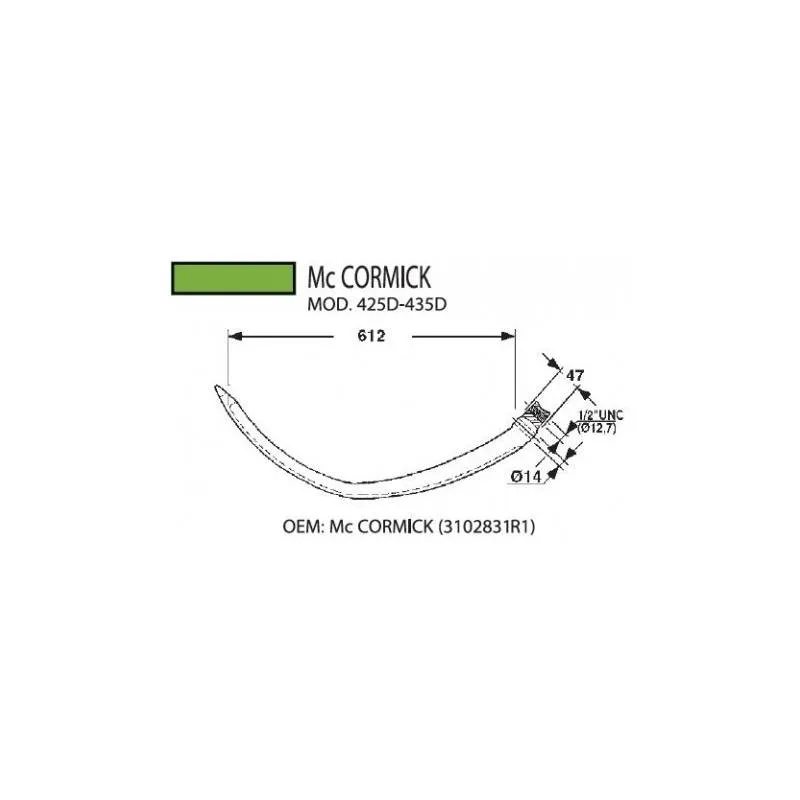 AC PRESA MC CORMICK 59.031-G 59031G AGV - 1