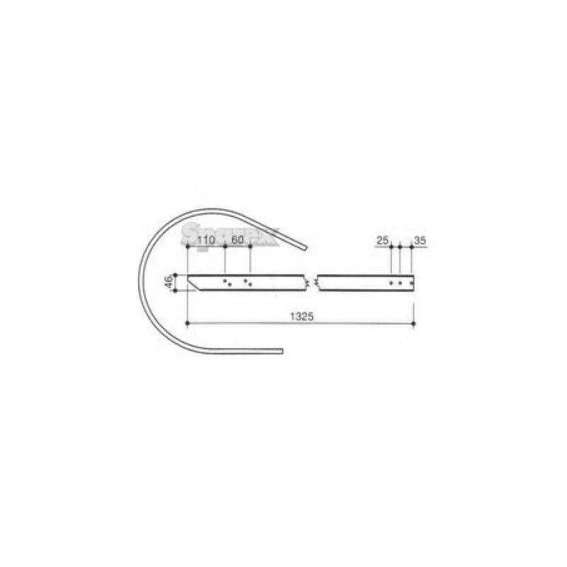 CENTURA PRESA BALOTAT WELGER 56-0033 560033 AGV - 1