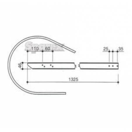 CENTURA PRESA BALOTAT WELGER 56-0033 560033 AGV - 1