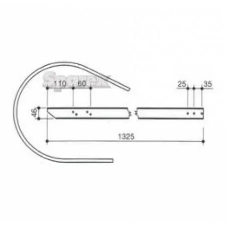 CENTURA PRESA BALOTAT WELGER 56-0033 560033 AGV - 1