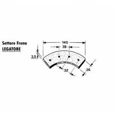 Ferodou Ambreiaj Cardan Gallignani 8866007 88.66.007 59653 59.653 Agroparts - 1