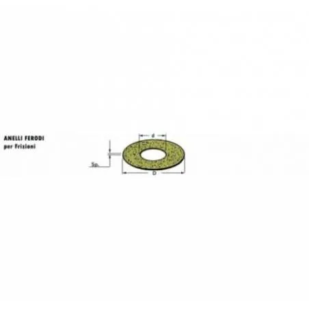 Placuta Ferodou Ambreiaj Gallignani  59.602 Agricola Ricambi - 1