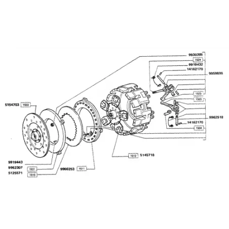 Kit Ambreiaj Fiat 514717 5145716