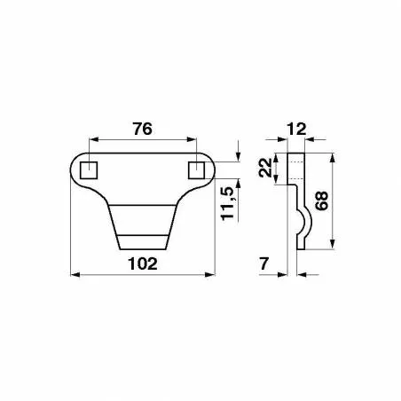 Suport lama combina Claas Dominator, Mega 500053