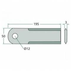 Cutit Tocator Claas 060017 Rasspe - 1