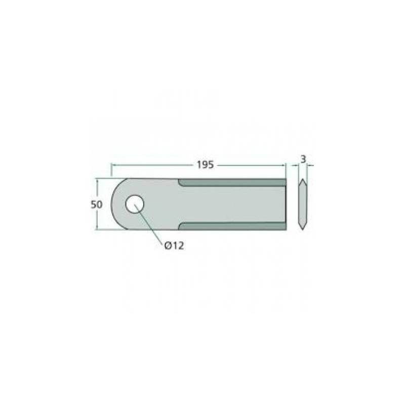 Cutit Tocator Claas 060017 Rasspe - 1