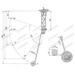 Sonda Rezervor Fiat 1180, 1280 1380, 1880, 5136772