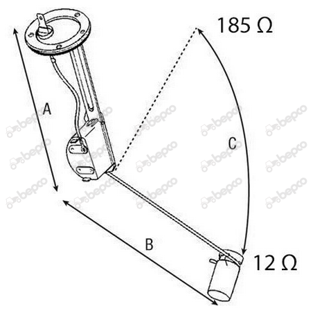 SONDA LITROMETRICA DEUTZ DX3, 4353244