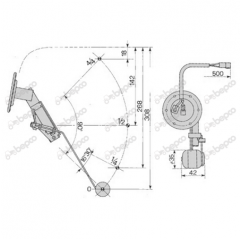 SONDA REZERVOR FIAT 55-66, 60-66, 70-66, 5140580