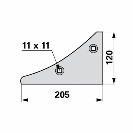 Plaz Plug Lemken Dreapta 560173401900 3401900 AK10R 3401900 905178000701 OE Frank - 1
