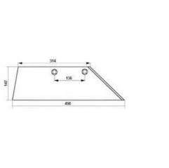 Brazdar Plug Dreapta Lemken 3352030,3352130, SB45D, 3352130 , 47802 3352130 22529 901853600701, 560173352130 Agro Grup - 1