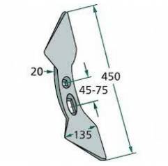 Dalta Scarificator 450X135X20 CP2821 5140929941 63310441 92994 Agro Grup - 1