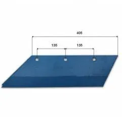 Brazdar Plug Dreapta Lemken 3352134 OE Frank - 1