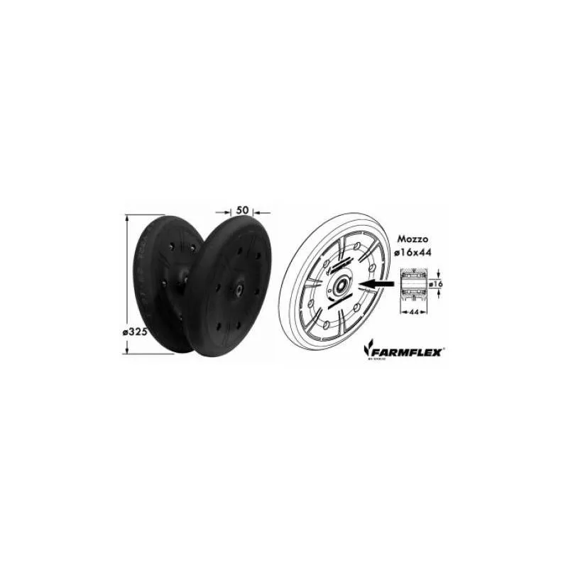 Roata Tasare Semanatoare Gaspardo 408F005380,217331829,005375.00,N04315A0 Agricola Ricambi - 1