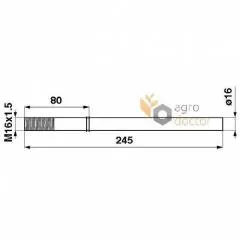 Deget Escamotabil Claas Dominator 648068 Agro Grup - 2