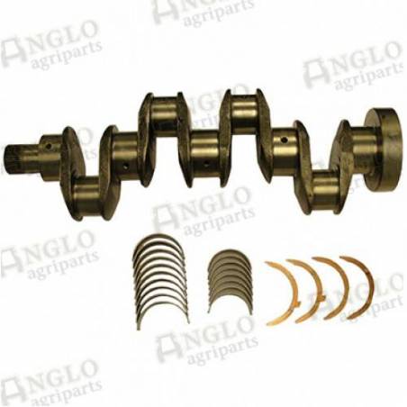 Arbore Cotit Echipat Cu Cuzineti JCB, Massey Ferguson, Perkins A4.236 / A4.248 U5BG0019 94433 3637401M91 Anglo Parts - 1