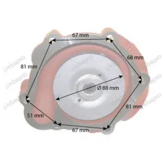 Pompa Apa Deutz, Fendt, Hurlimann, Lamborghini, Same 02931830, 02931855, 02931946, 02931988, 02937455, 04283172 Expert - 4