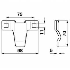 SUPORT COMBINA JOHN DEERE  JD-114 Z32690 Tarmo - 1