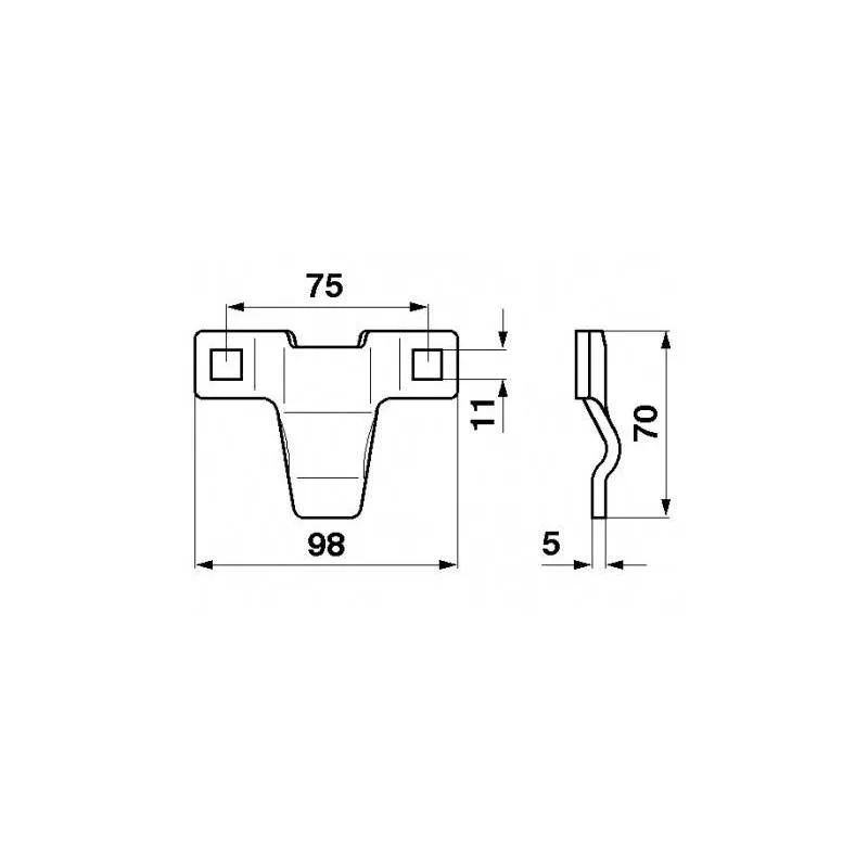 SUPORT COMBINA JOHN DEERE  JD-114 Z32690 Tarmo - 1