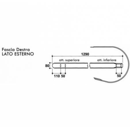 CHINGA PRESA BALOTI GALLIGANI 59.344 0605415 Agroparts - 1