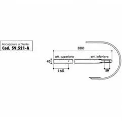 CENTURA PRESA BALOTAT GALLIGANI 59.404-G 3405202 Agricola Ricambi - 1