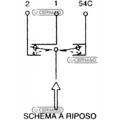 Comutator Frana Case IH 35181, 83952126, 02050361, 6173515, 340480431