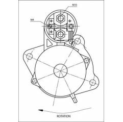 Electromotor MAN 51262017158 51262017212 51262019158 51262019212 Lucas Elektrik - 3