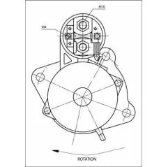 Electromotor MAN 51262017158 51262017212 51262019158 51262019212 Lucas Elektrik - 3