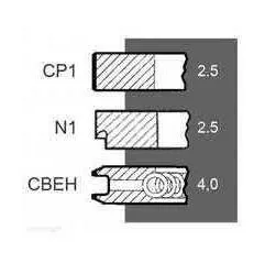 Set segmenti motor Fiat Fi 103 MM 1909706,120121000200,08-783900-00