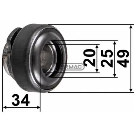 Rulment Presiune Bertolini 305 15042, 47115003 Cermag - 1