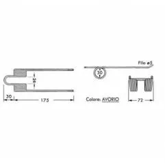 Arc Ridicator Plante, 59.517, LS50044 Agricola Ricambi - 1