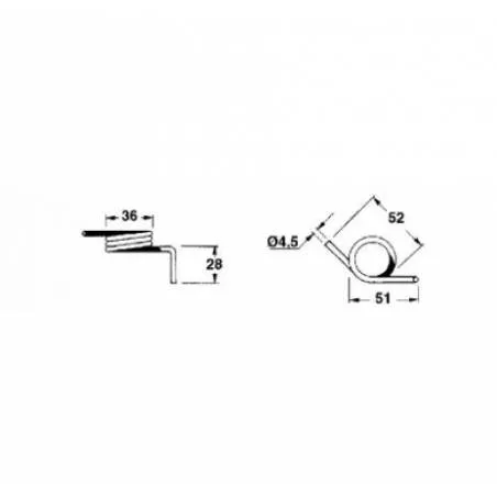 Arc Presa Balotat Welger, 61.116, 034328 Agricola Ricambi - 1
