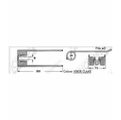 Arc Alimentare Presa Baloti Claas, 59.533, 034380000  - 1
