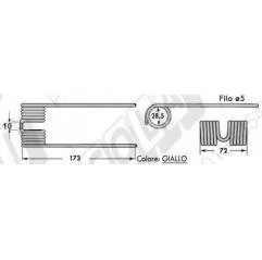Ridicator Plante Balotiera John Deere, 59.528-B, CC25176.09  - 1