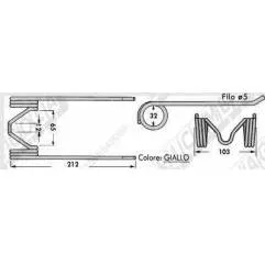 Arc Ridicator Plante Presa Baloti John Deere, 59.526-A, E17615EM