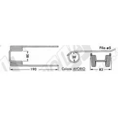 Ridicator Plante Presa Baloti AMA, 59.511, 1102-001 Agricola Ricambi - 1