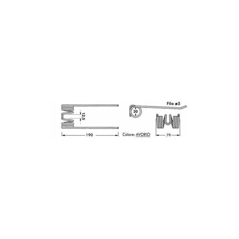 Dinte Presa Baloti AMA, 59.512, 59512, 902-042  - 1