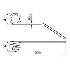 Arc Presa Baloti Claas, 690309, TT1337 Jag - 1