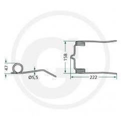 Arc Pick-Up Combina New Holland, 80334016, 800-0113 AGV - 1