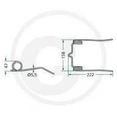 Arc Pick-Up Combina New Holland, 80334016, 800-0113 AGV - 1