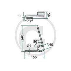 Dinte Grapa Semanatoare Isiria, 18010.ST-IV, 3142456M1