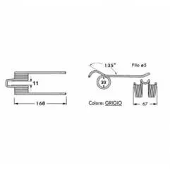 Ridicator Plante Balotiera Galligani, 59.521-G, 88.76.521, 8876521