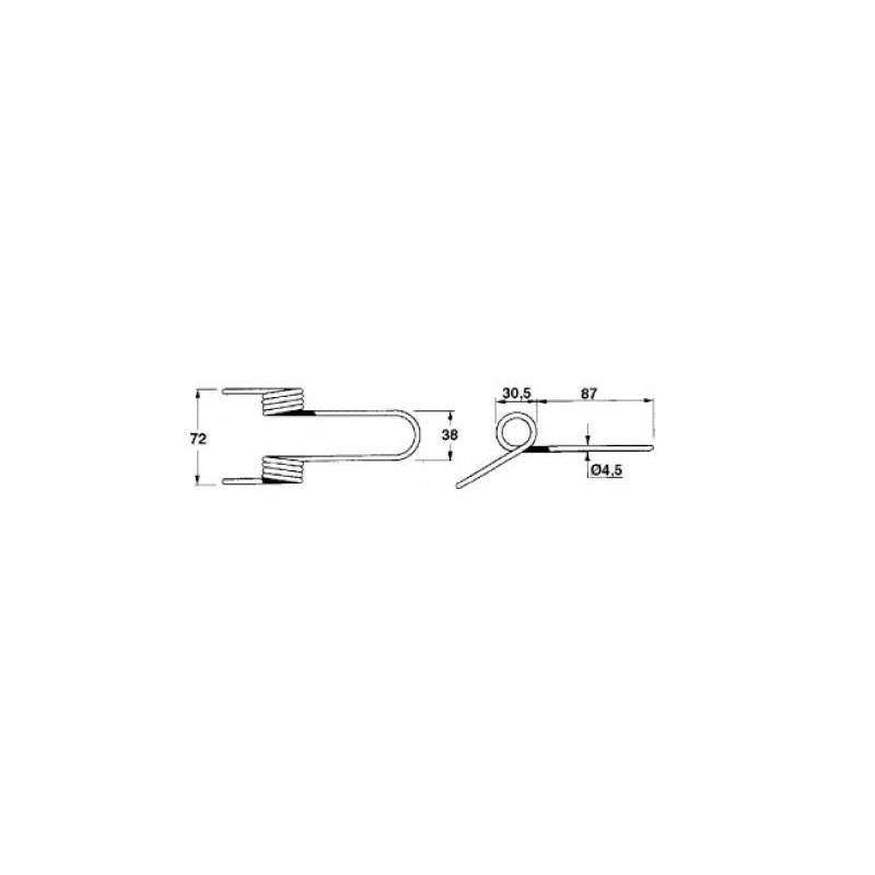 Arc Presa Baloti, 700-133418, 133418 Agroparts - 1