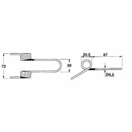 Arc Presa Baloti, 700-133418, 133418 Agroparts - 1