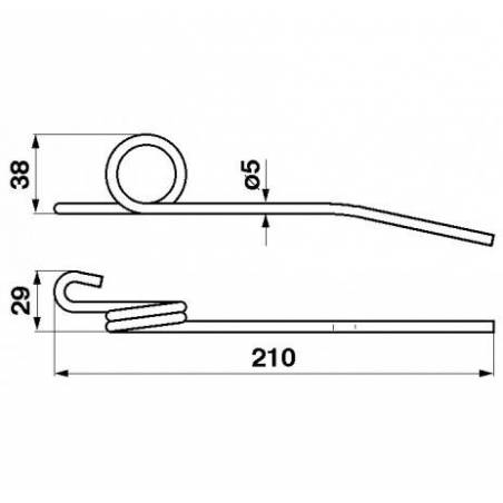 Ac Rabator Combina John Deere, JD-592, Z20478 Tarmo - 1