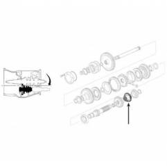Pinion Viteza a II-a Massey Ferguson, 30/281-5, 1687430M1, 281-5 Bepco - 1
